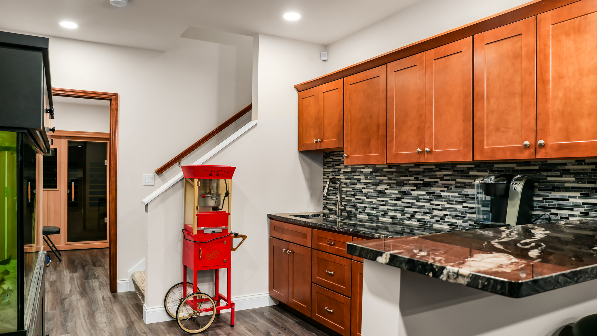 1607 Chestnut Grove Court Champaign, IL 61822 - Photo 88 of 113 a kitchen with stainless steel appliances granite countertop a stove and cabinets