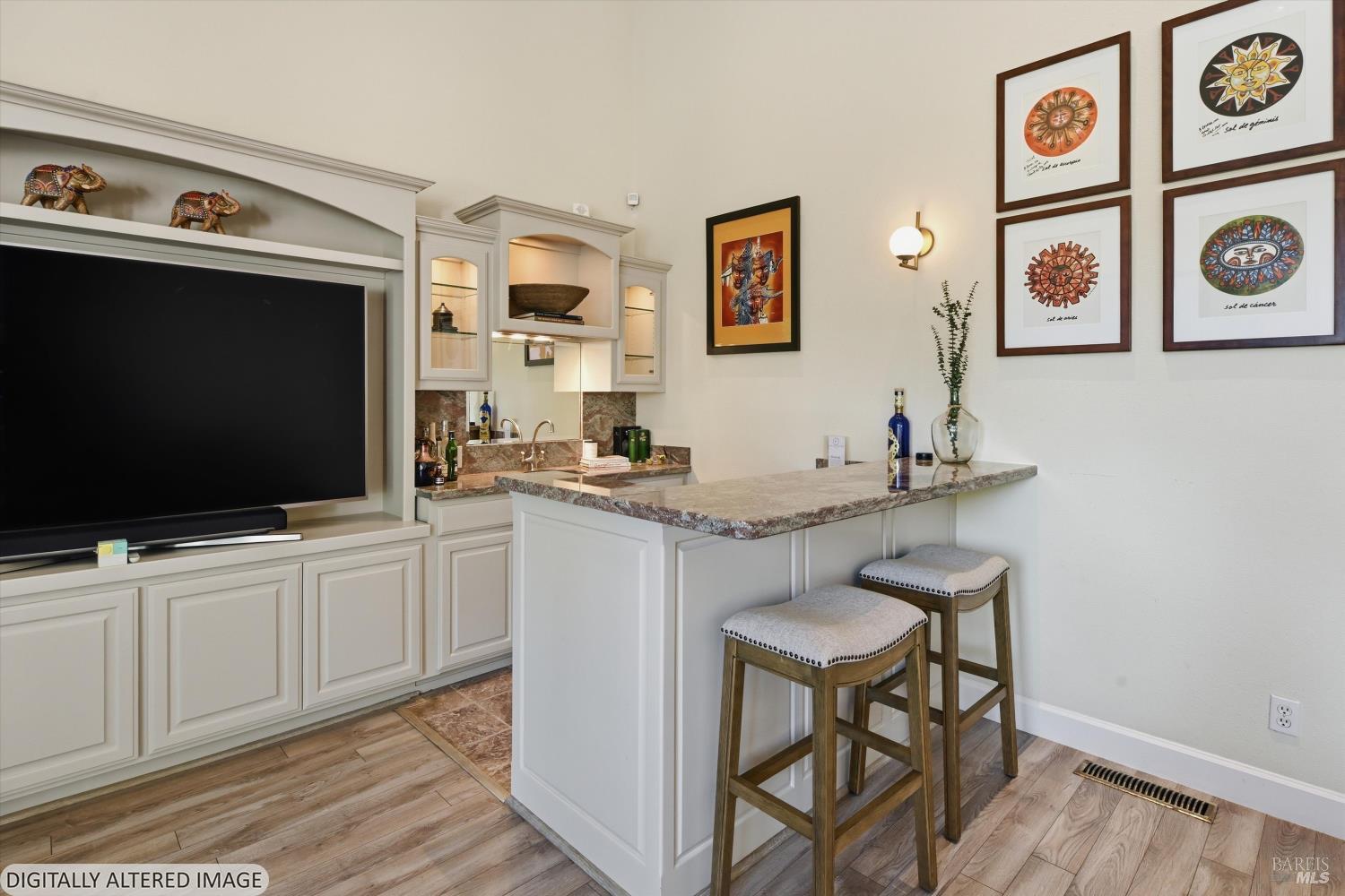 4588 Bennett Valley Road Santa Rosa, CA 95404 - Photo 11 of 88 Wet bar in family room.