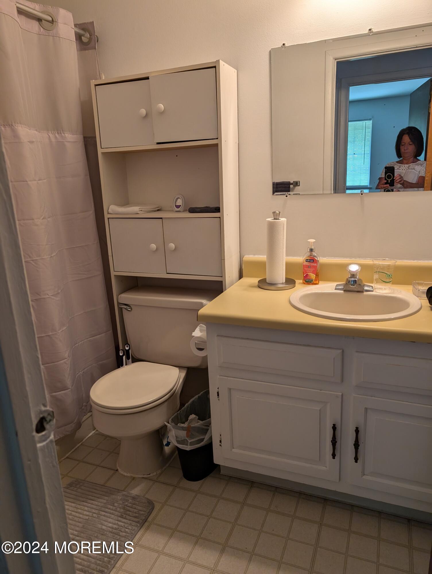 4 D Bristol Street, Unit 51 Whiting, NJ 08759 - Photo 6 of 8 a bathroom with a sink toilet and mirror