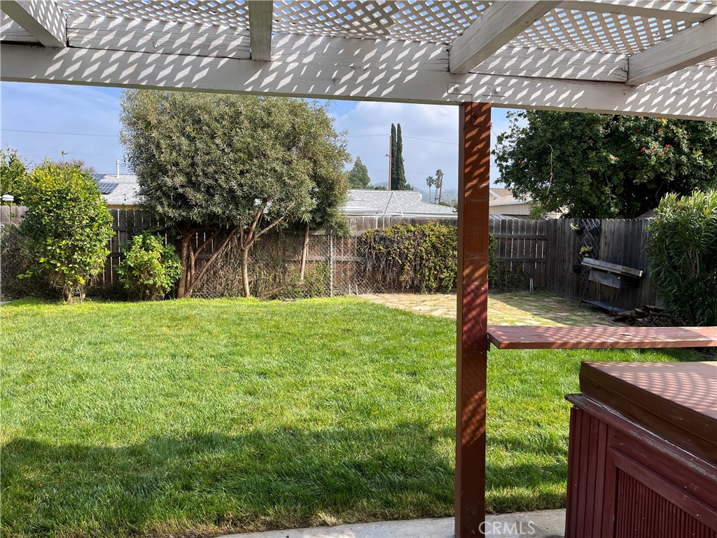 1672 Moreno Drive Simi Valley, CA 93063 - Photo 3 of 10 a view of a backyard with a garden