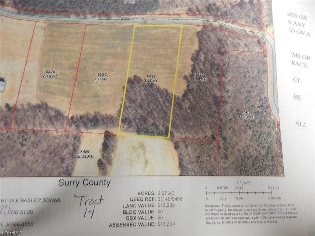 Tbd Wind Ridge Lane Dobson, NC 27017 - Photo 2 of 2 Gallery Image 2