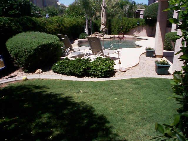 495 East Ranch Road Gilbert, AZ 85296 - Photo 5 of 6 a view of a house with a yard and potted plants