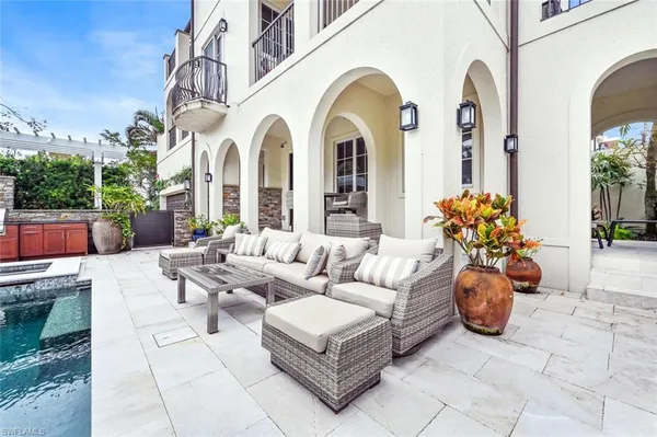a front view of a house with entryway