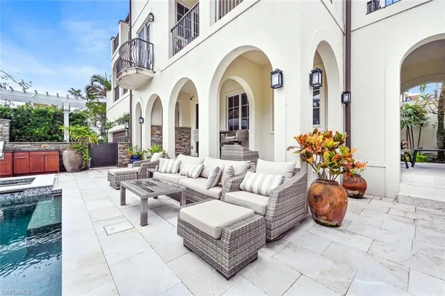 a front view of a house with entryway