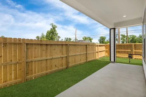 a view of outdoor space with backyard