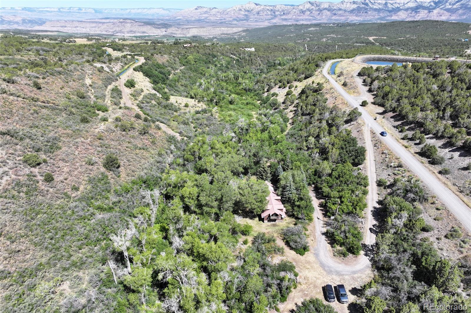 9681-56 56 2/10 Road Molina, CO 81646 - Photo 36 of 39 a view of a city with lush green forest