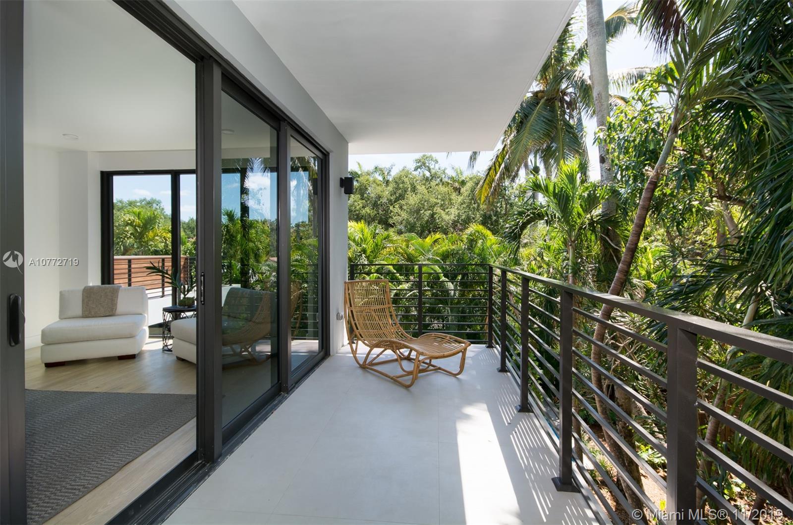 2550 Overbrook Street Miami, FL 33133 - Photo 10 of 19 Master Suite Balcony