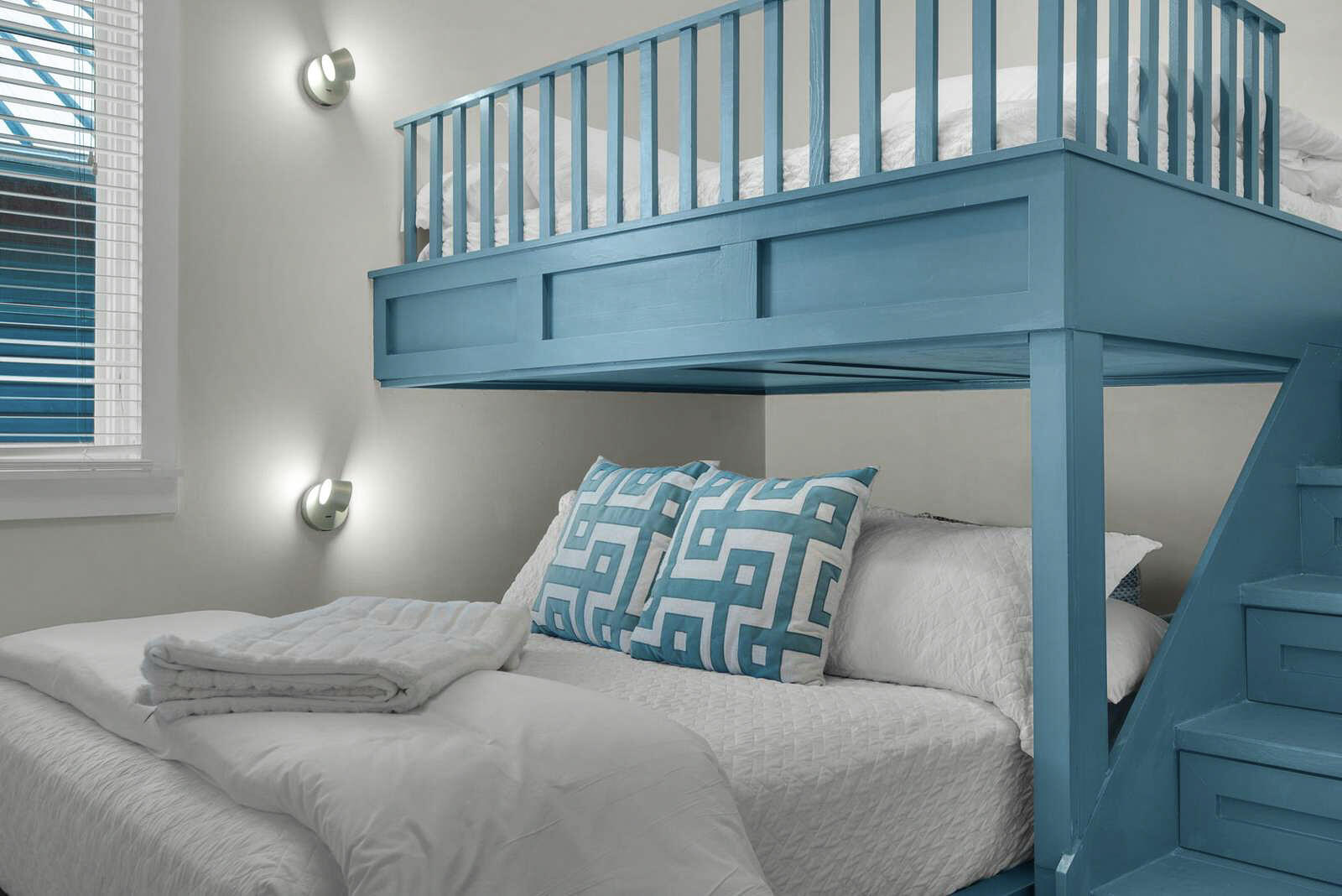 108 Georgetown Avenue, Unit 6301 Inlet Beach, FL 32461 - Photo 12 of 23 Bunk room with custom bunks