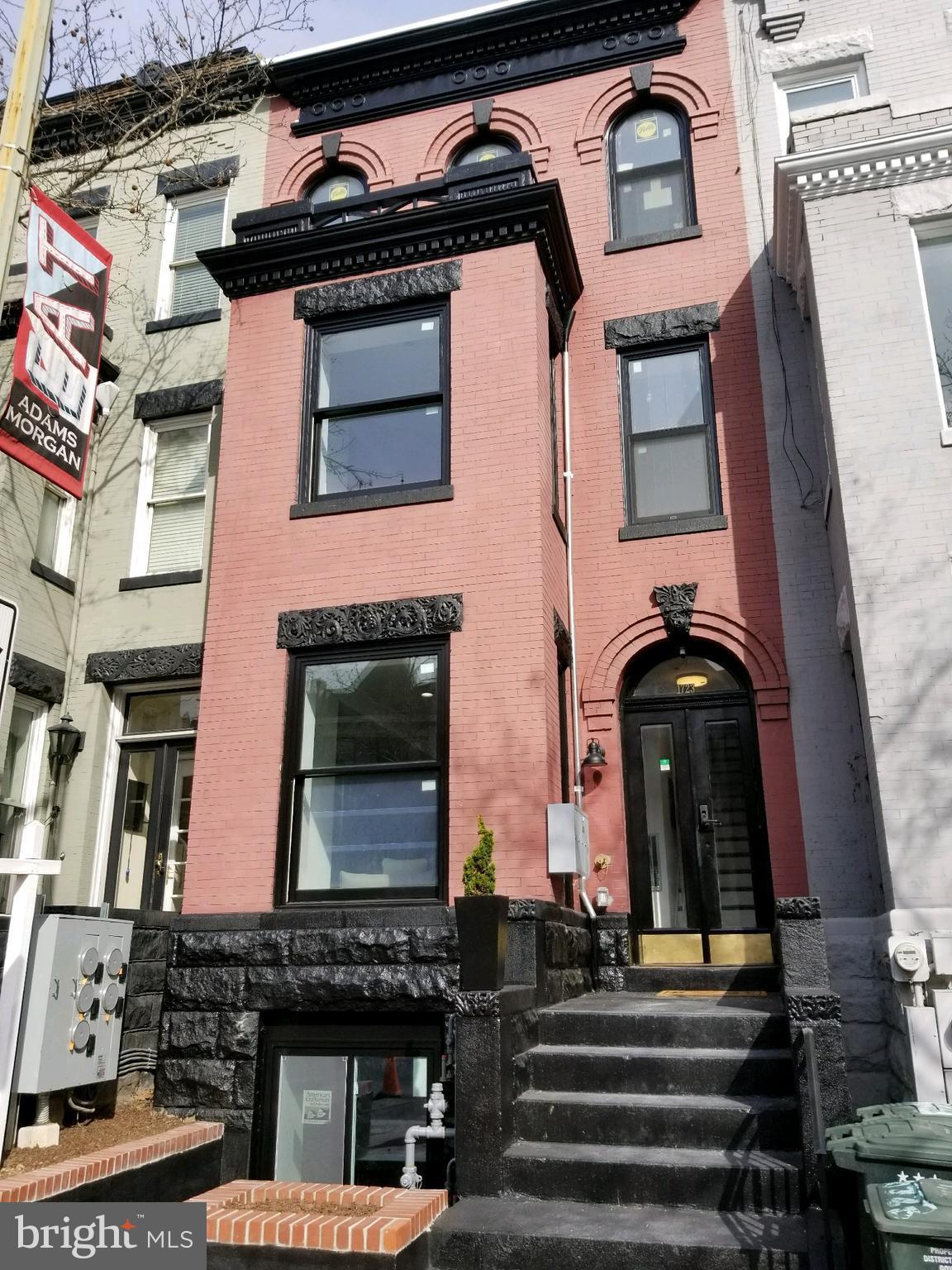 1723 U Street Northwest, Unit 3 Washington, DC 20009 - Photo 21 of 28 a front view of a building