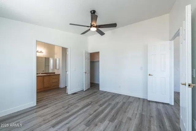 wooden floor in an empty room