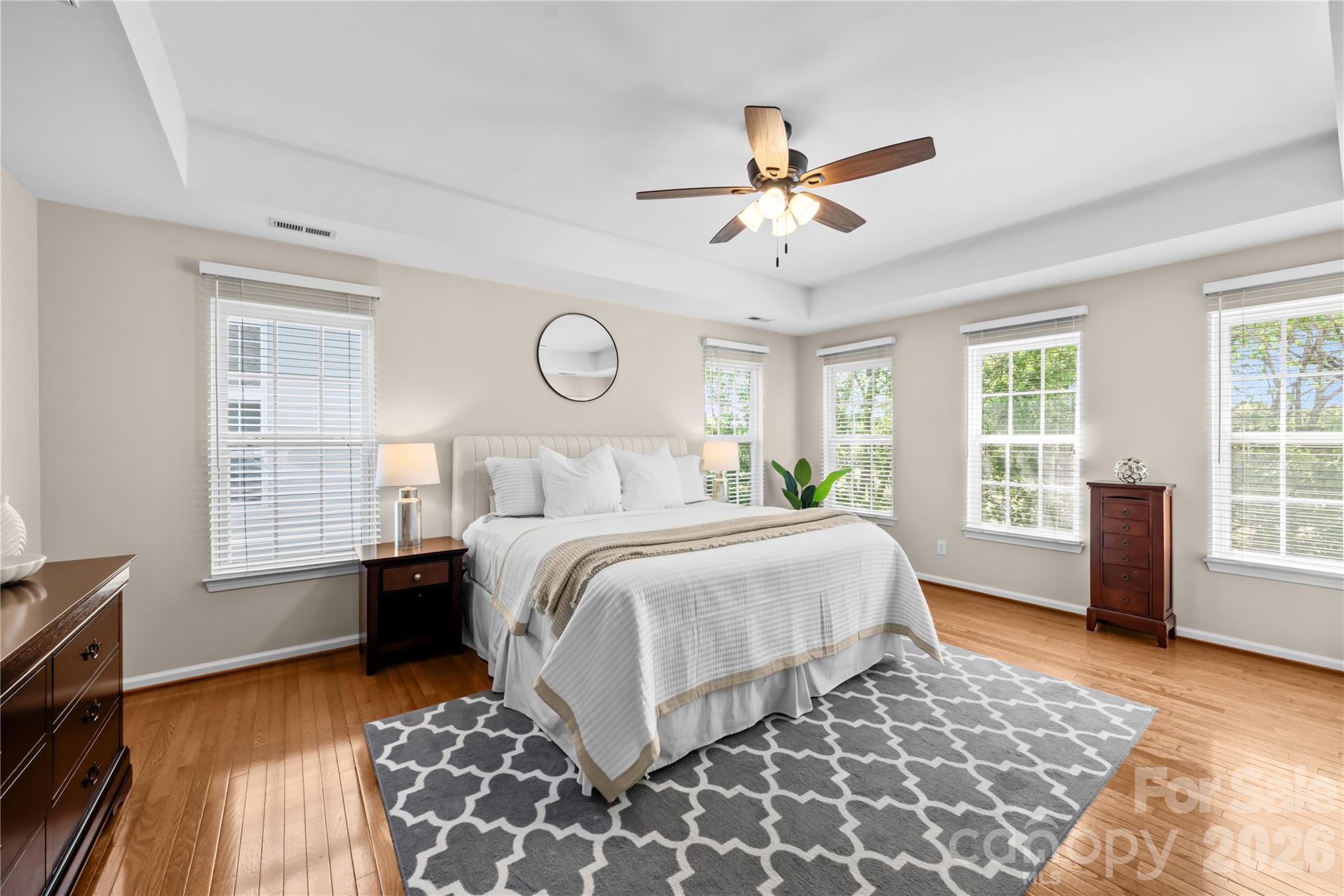 13338 Fremington Road Huntersville, NC 28078 - Photo 20 of 34 a bedroom with a bed and a window