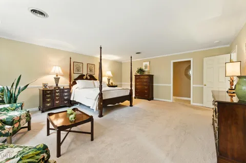 a view of a balcony with chairs