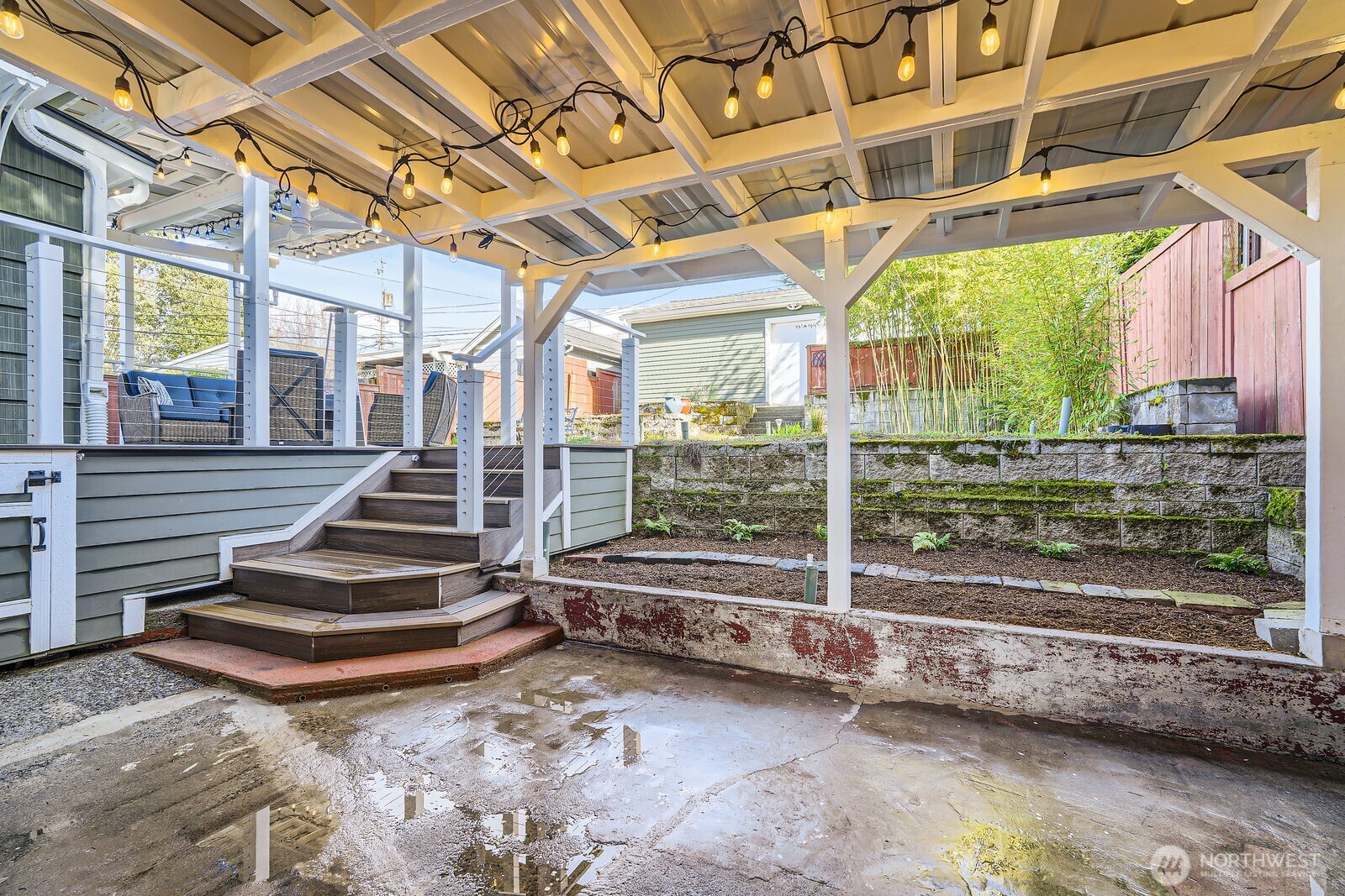 3630 46th Avenue Southwest Seattle, WA 98116 - Photo 23 of 29 a view of a pathway with a building in the background