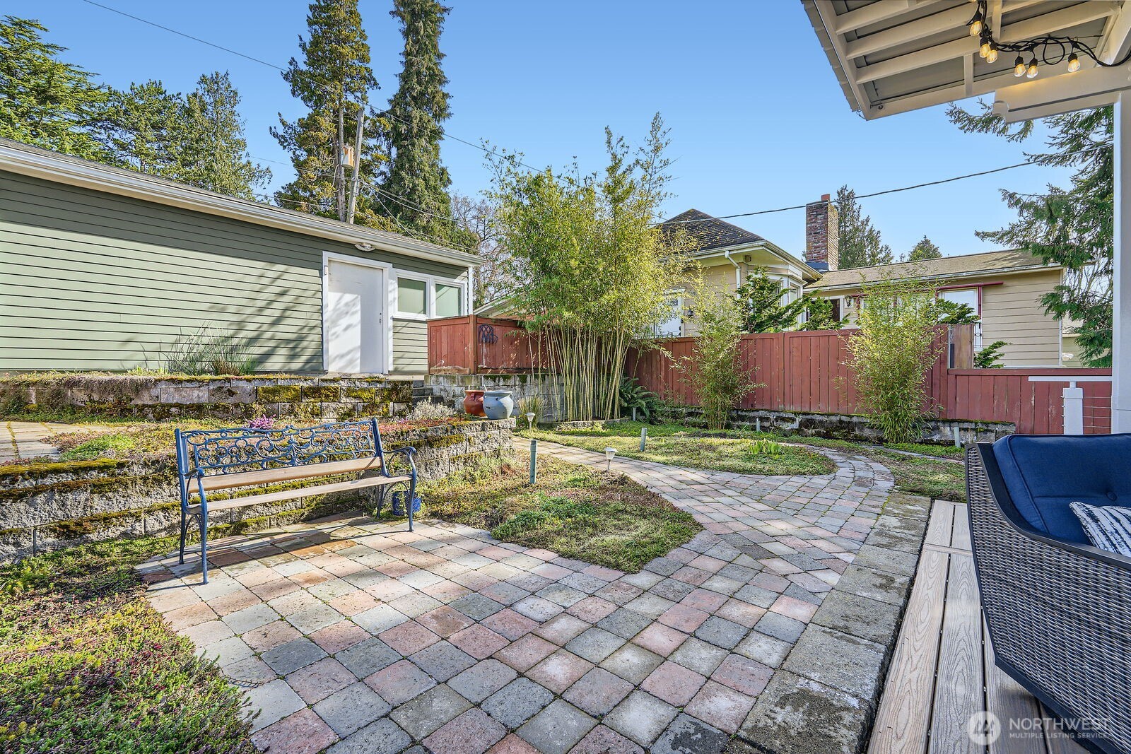 3630 46th Avenue Southwest Seattle, WA 98116 - Photo 24 of 29 a front view of a house with garden