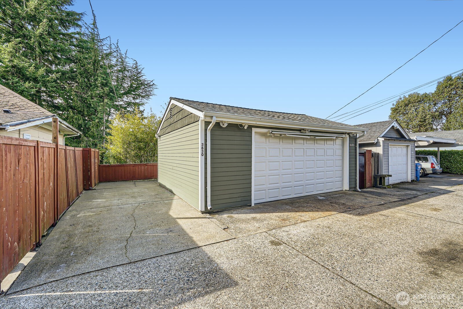 3630 46th Avenue Southwest Seattle, WA 98116 - Photo 26 of 29 a view of backyard of house