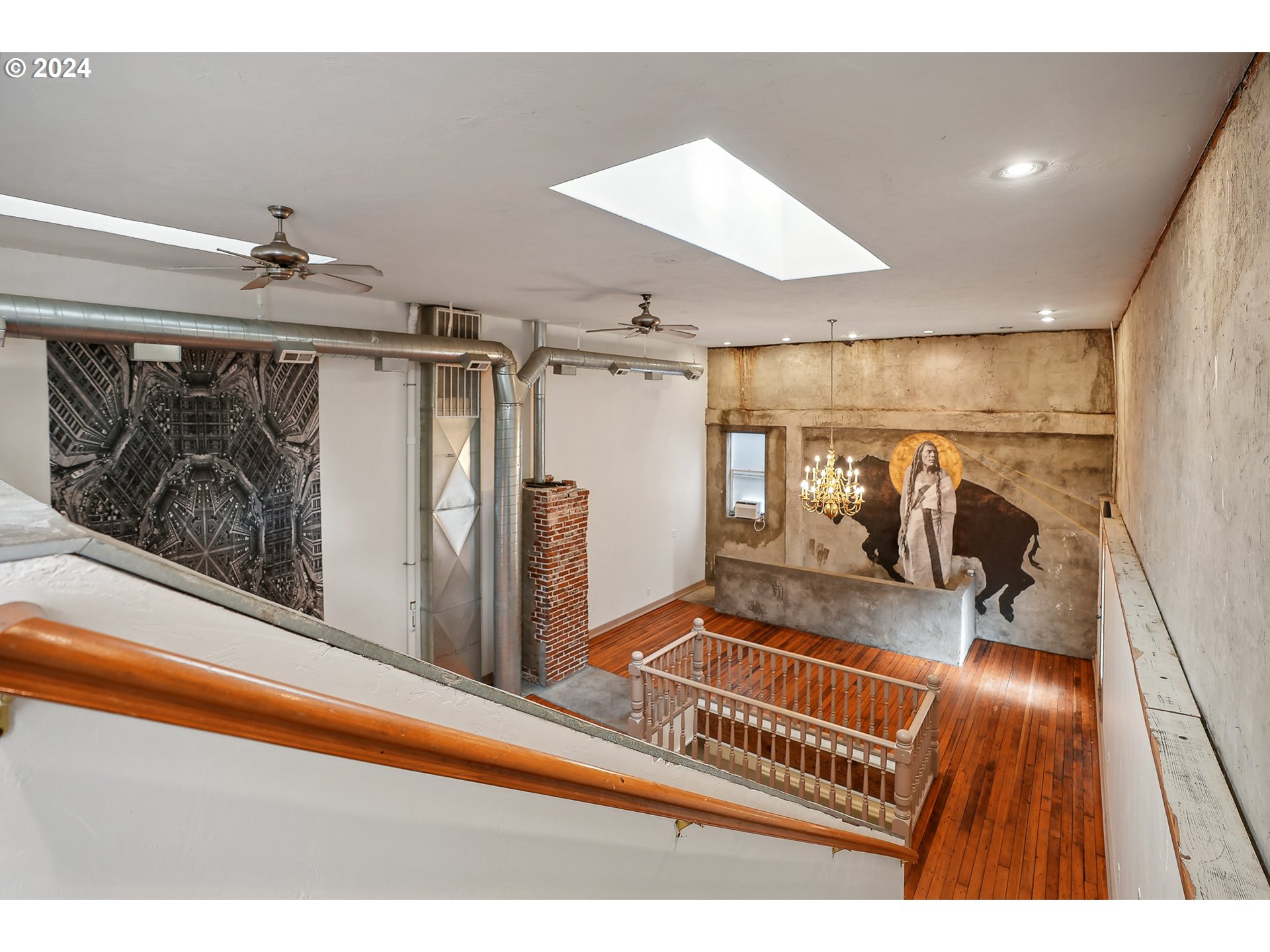3903 North Michigan Avenue Portland, OR 97227 - Photo 29 of 47 a view of a livingroom with furniture and staircase