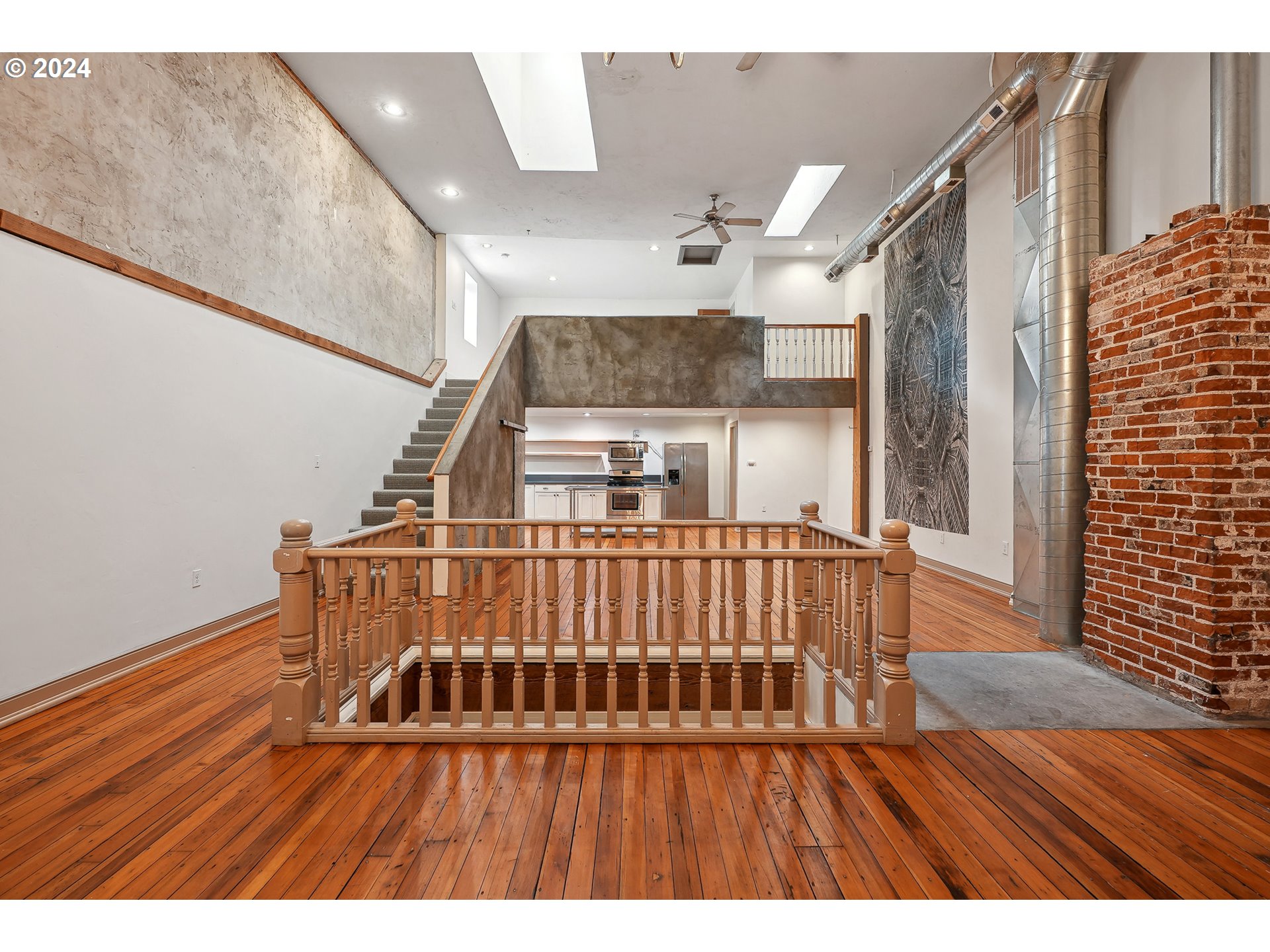 3903 North Michigan Avenue Portland, OR 97227 - Photo 8 of 47 a view of entryway with wooden floor