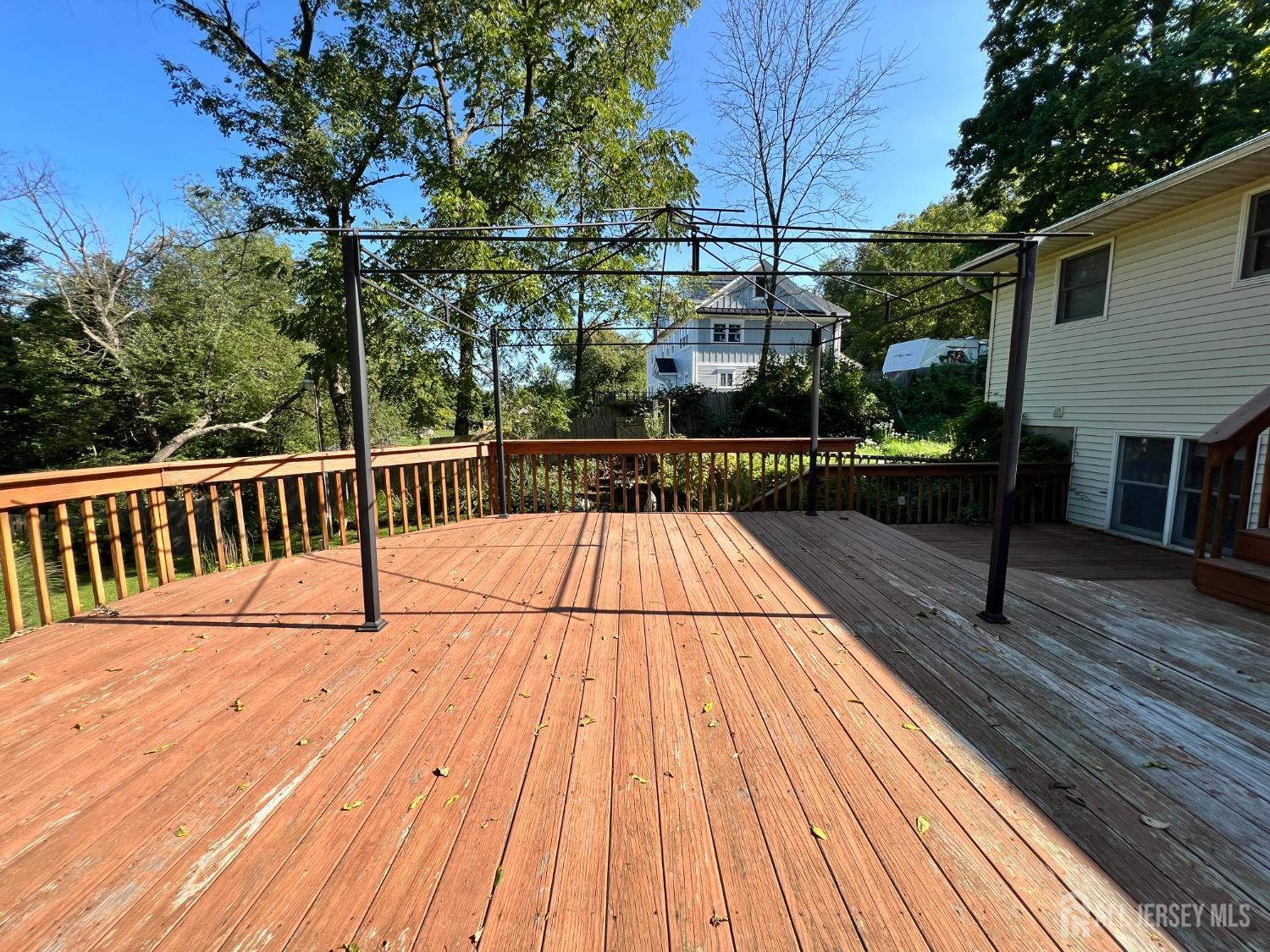 283 Rudetown Road Hamburg, NJ 07419 - Photo 36 of 38 a view of wooden deck with a patio
