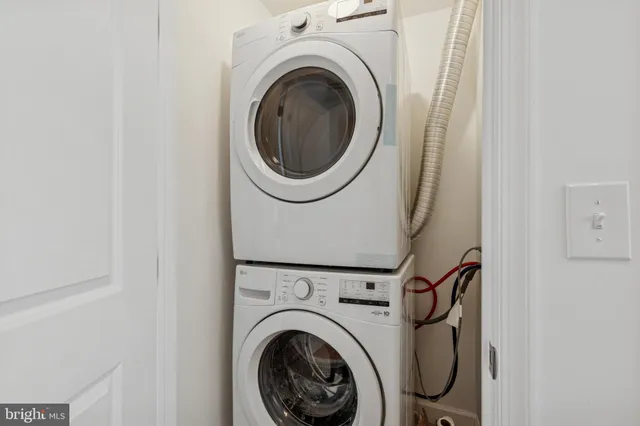 a view of a storage room