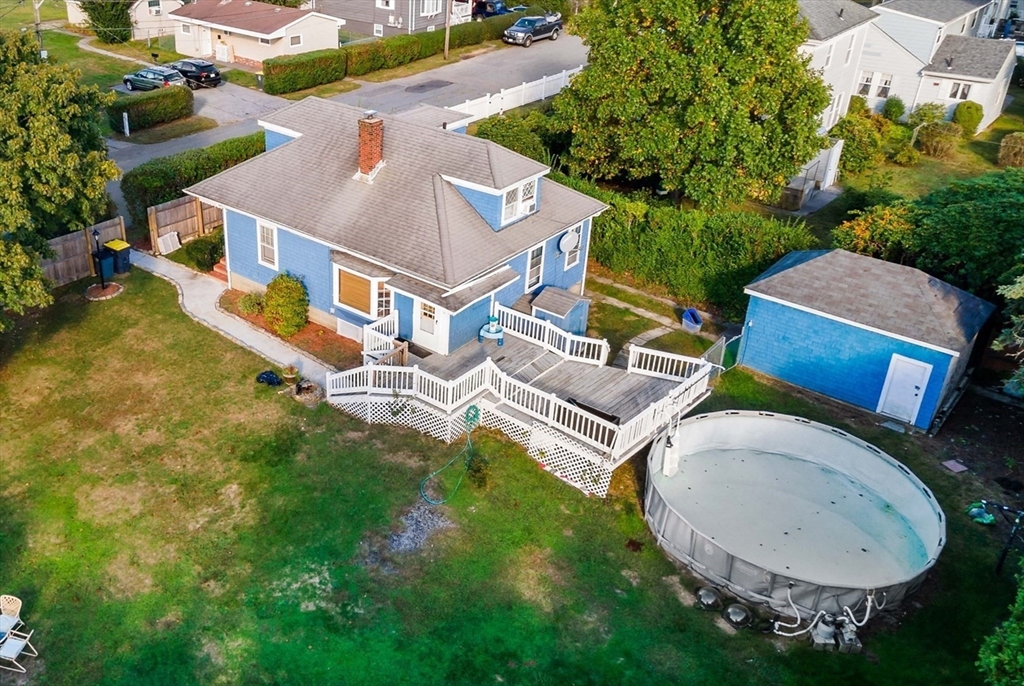 37 Merton Street Somerset, MA 02726 - Photo 1 of 36 an aerial view of a house with garden space and street view