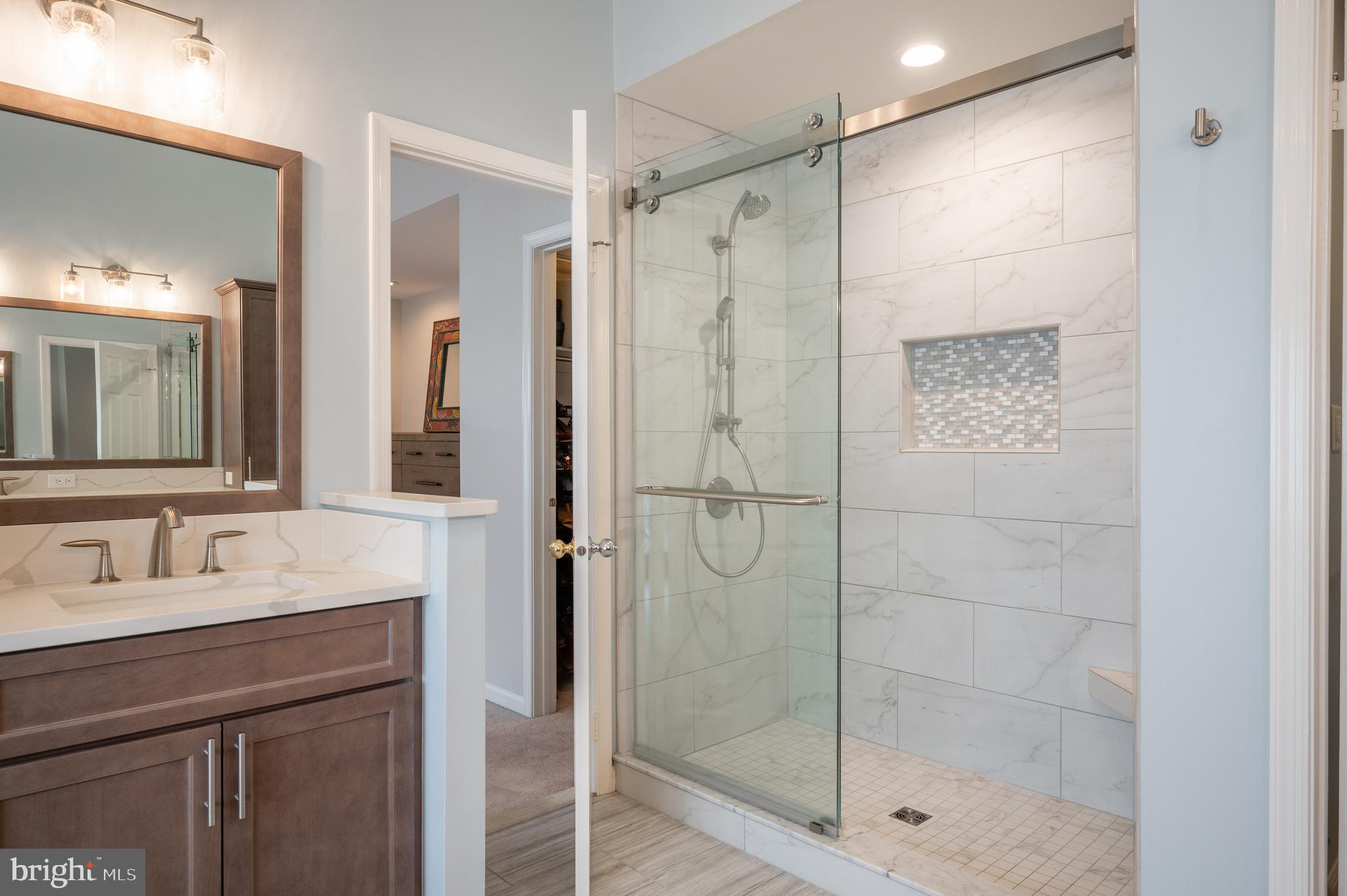 11513 Hemingway Drive Reston, VA 20194 - Photo 30 of 54 Primary bath shower with glass door