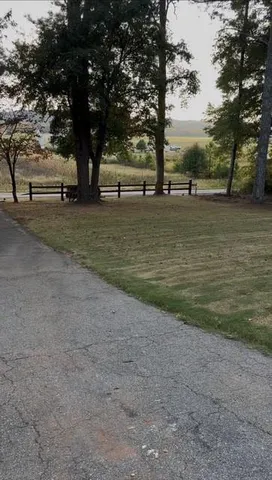 a view of outdoor space with trees