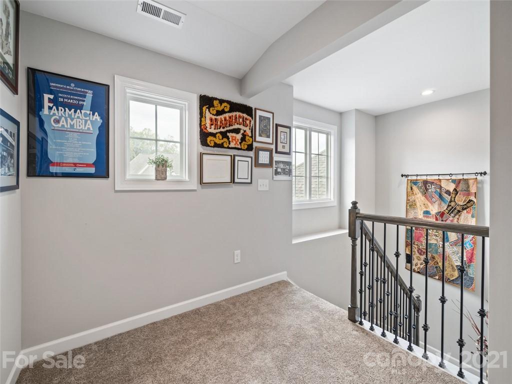2822 Walker Road Matthews, NC 28105 - Photo 35 of 47 a view of hallway with windows