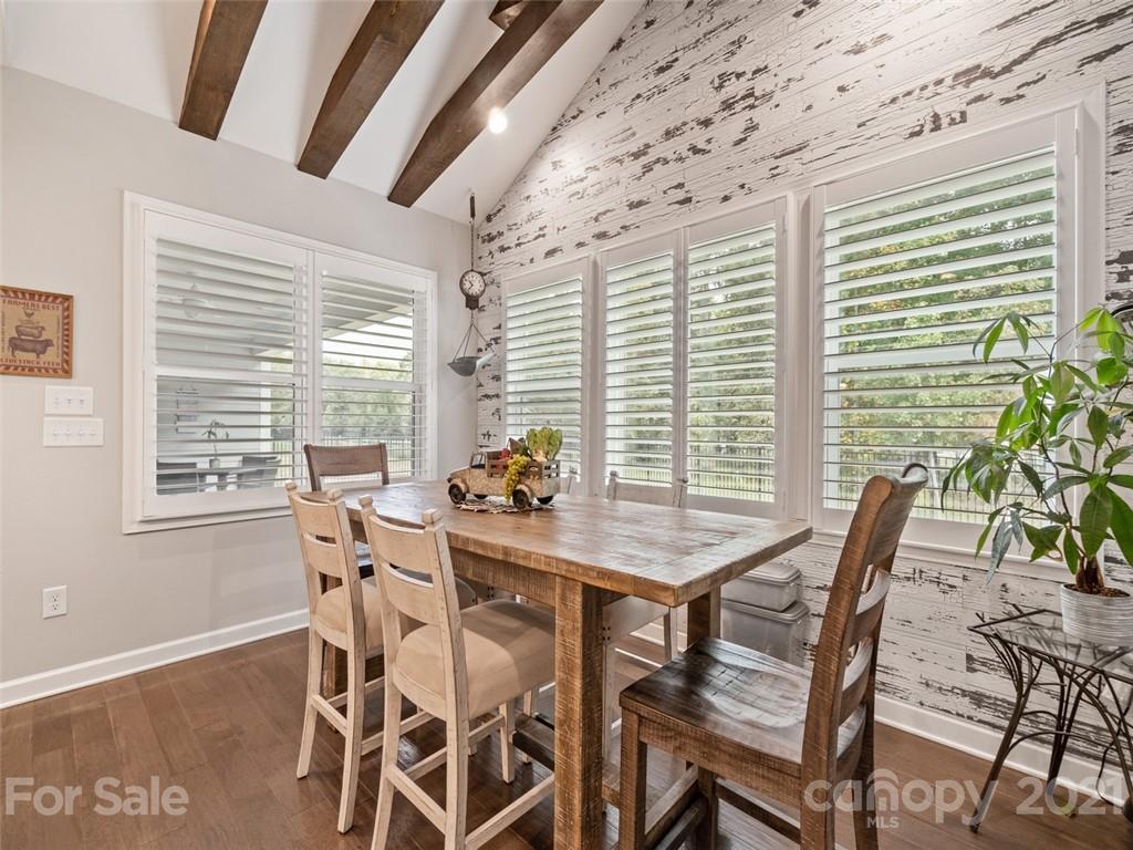 2822 Walker Road Matthews, NC 28105 - Photo 10 of 47 a view of a dining room with furniture and window