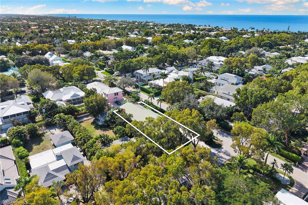 416 3rd Avenue North Naples, FL 34102 - Photo 50 of 50 an aerial view of a residential houses and city street