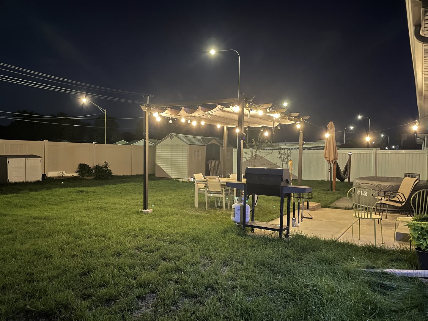 282 Patton Turn Bradley, IL 60915 - Photo 31 of 37 a view of a chairs and table in a big yard