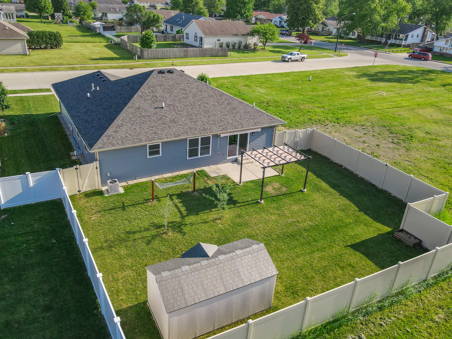 282 Patton Turn Bradley, IL 60915 - Photo 36 of 37 a view of a house with a yard