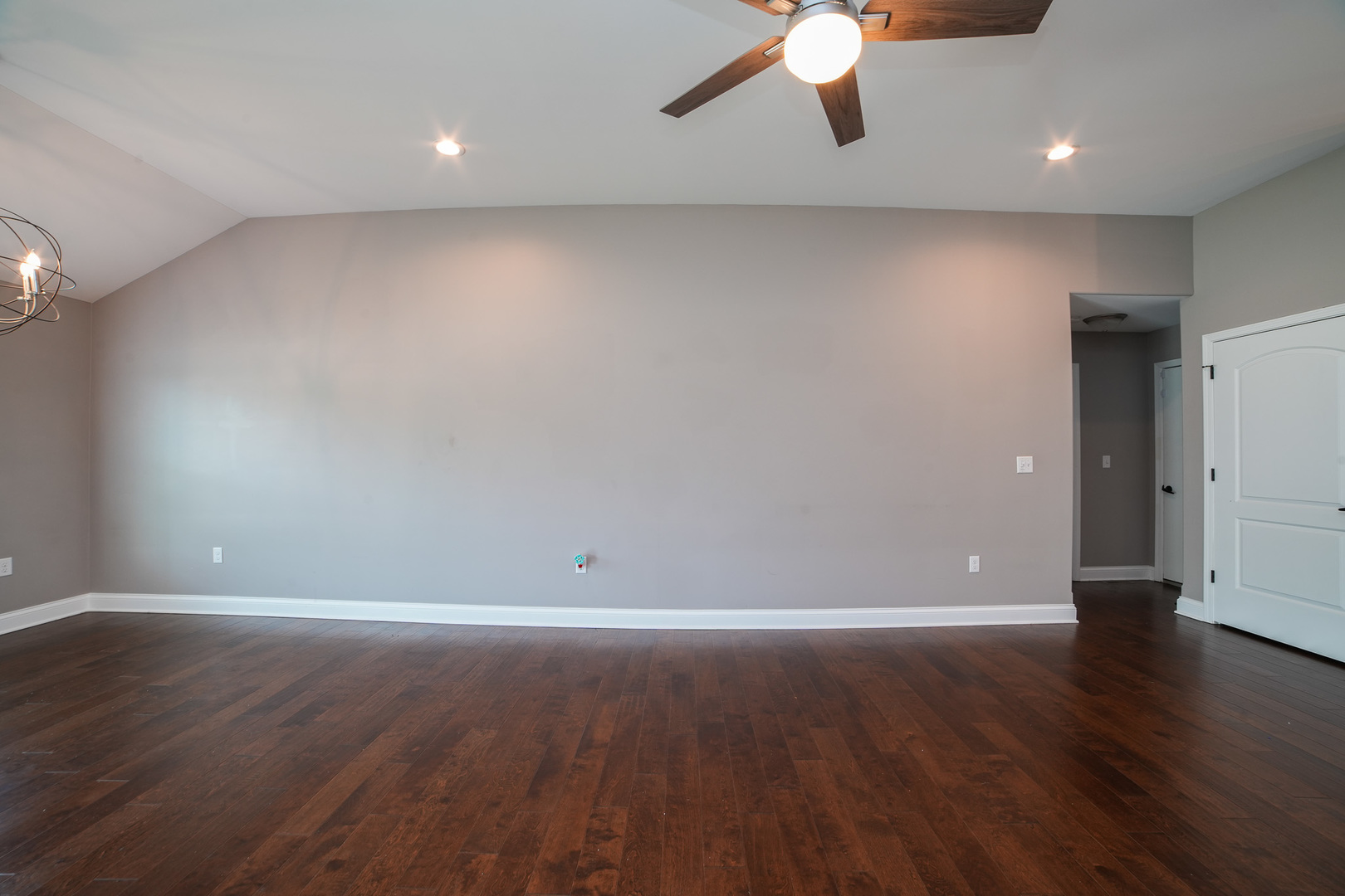 282 Patton Turn Bradley, IL 60915 - Photo 9 of 37 wooden floor in an empty room with a window