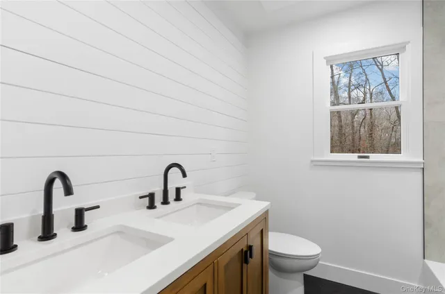 a bathroom with a sink and a toilet