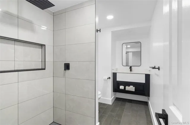 a view of a storage room