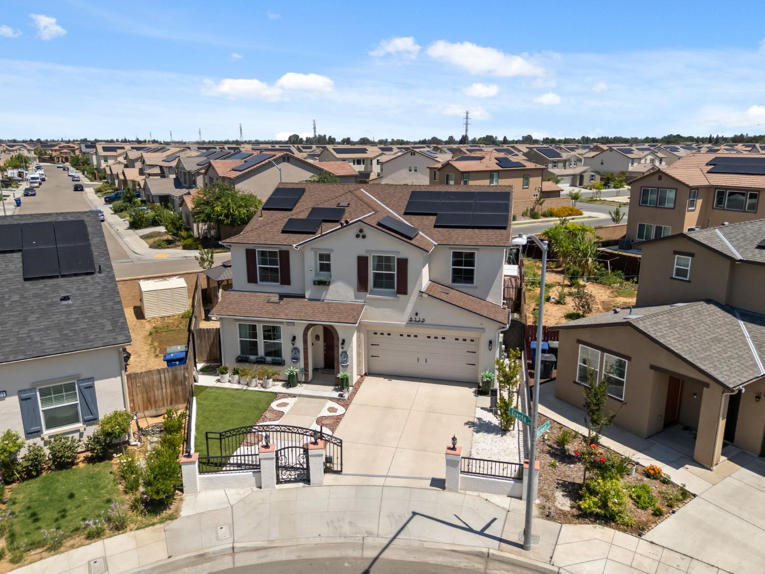 6326 West Richert Avenue Fresno, CA 93723 - Photo 34 of 45 an aerial view of a house