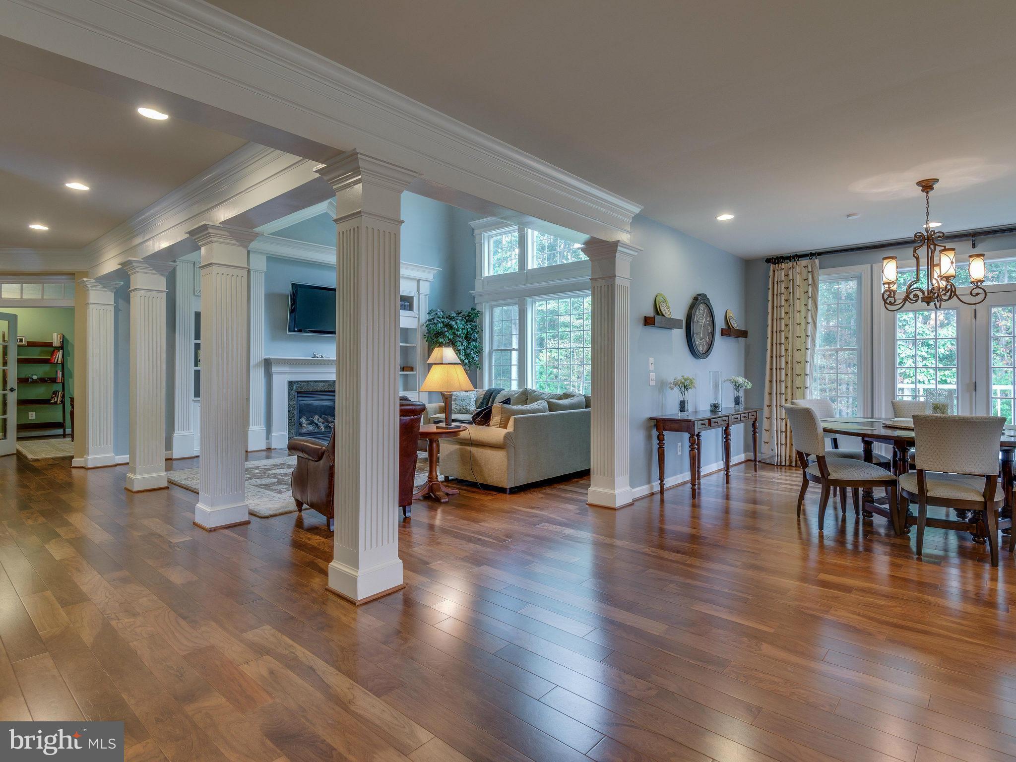 1667 Hunting Crest Way Vienna, VA 22182 - Photo 11 of 30 Kitchen/ Morning Room/ Family Room -open area