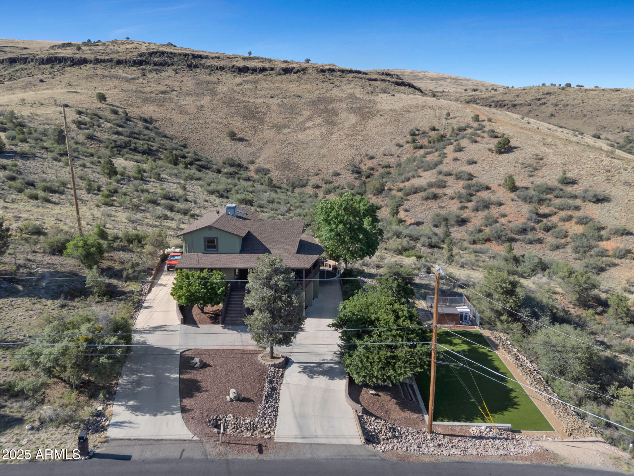 4866 East Amber Road Prescott, AZ 86301 - Photo 61 of 67 Ariel View of Front