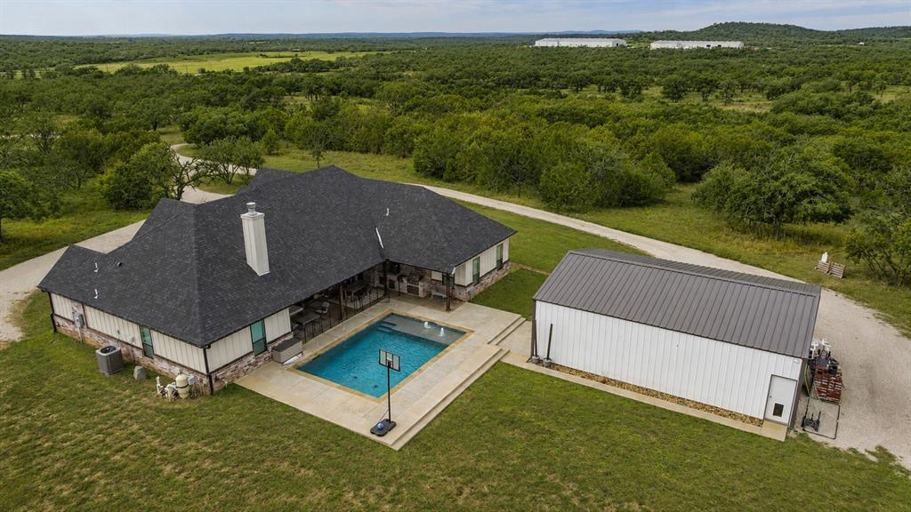 148 South Rnch Drive Graham, TX 76450 - Photo 38 of 38 Digitally Enhanced lawn and surrounding.