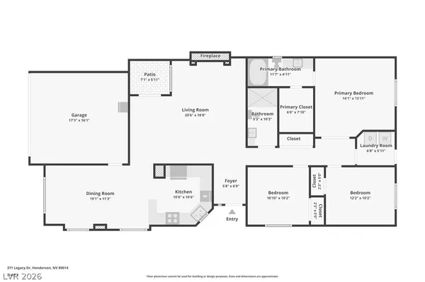 $424,900 | 371 Legacy Drive, Henderson, NV 89014