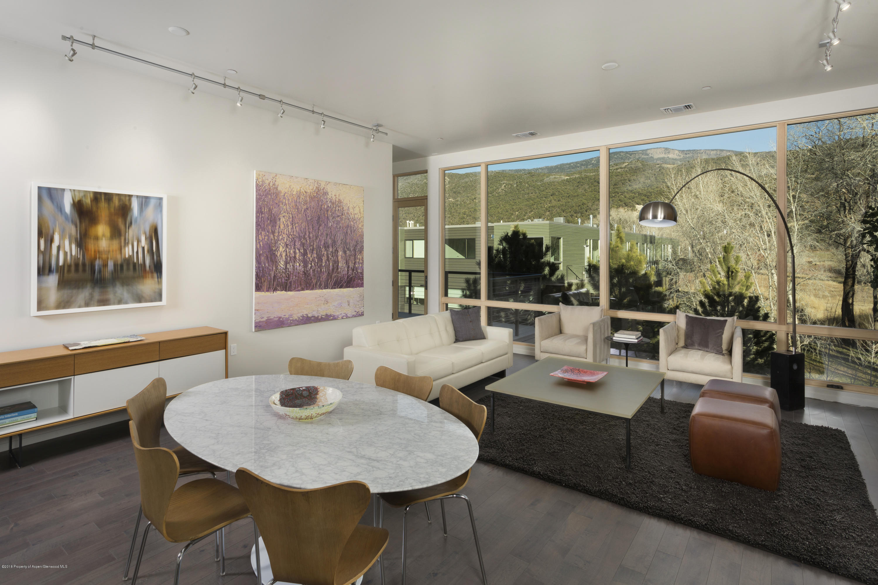 102 Evans Road, Unit 107 Basalt, CO 81621 - Photo 13 of 62 a living room with furniture and a large window