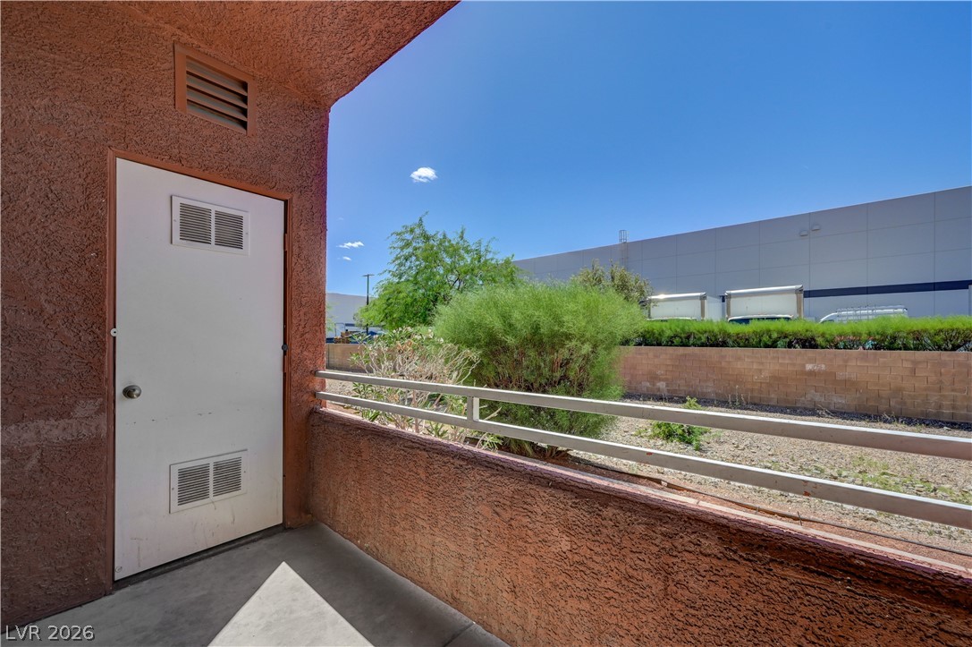 4730 East Craig Road, Unit 1155 Las Vegas, NV 89115 - Photo 21 of 41 An inviting private patio offers a pleasant outdoor retreat with open sky views.