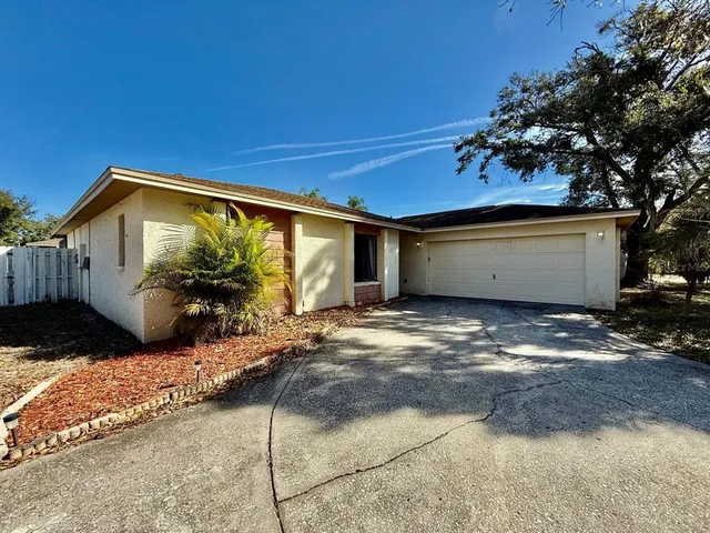 a view of a house with a outdoor space