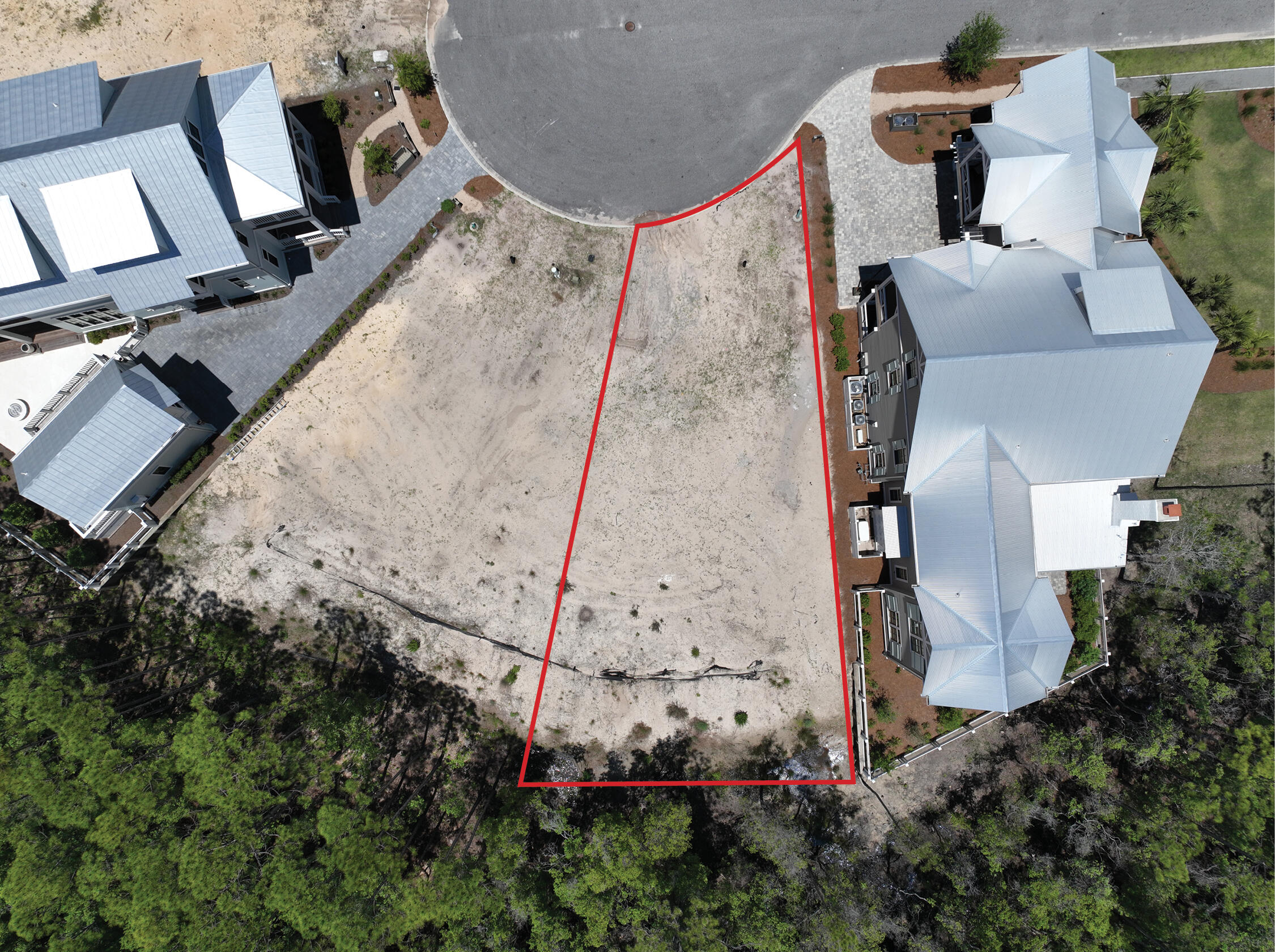 40 String Lily Cove Santa Rosa Beach, FL 32459 - Photo 5 of 14 an aerial view of a highlighted house