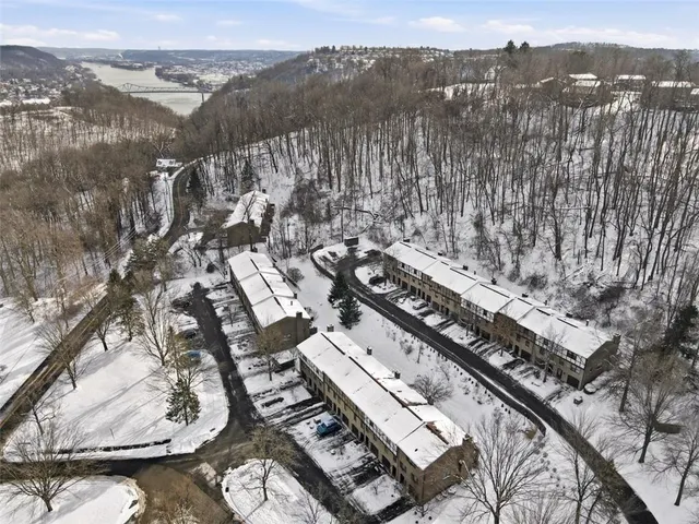 a view of a city with tall buildings