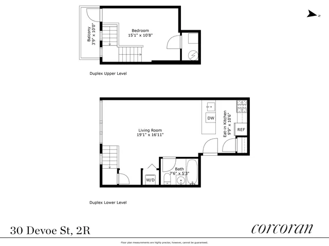 $899,000 | 30 Devoe Street, Unit 2B | Williamsburg