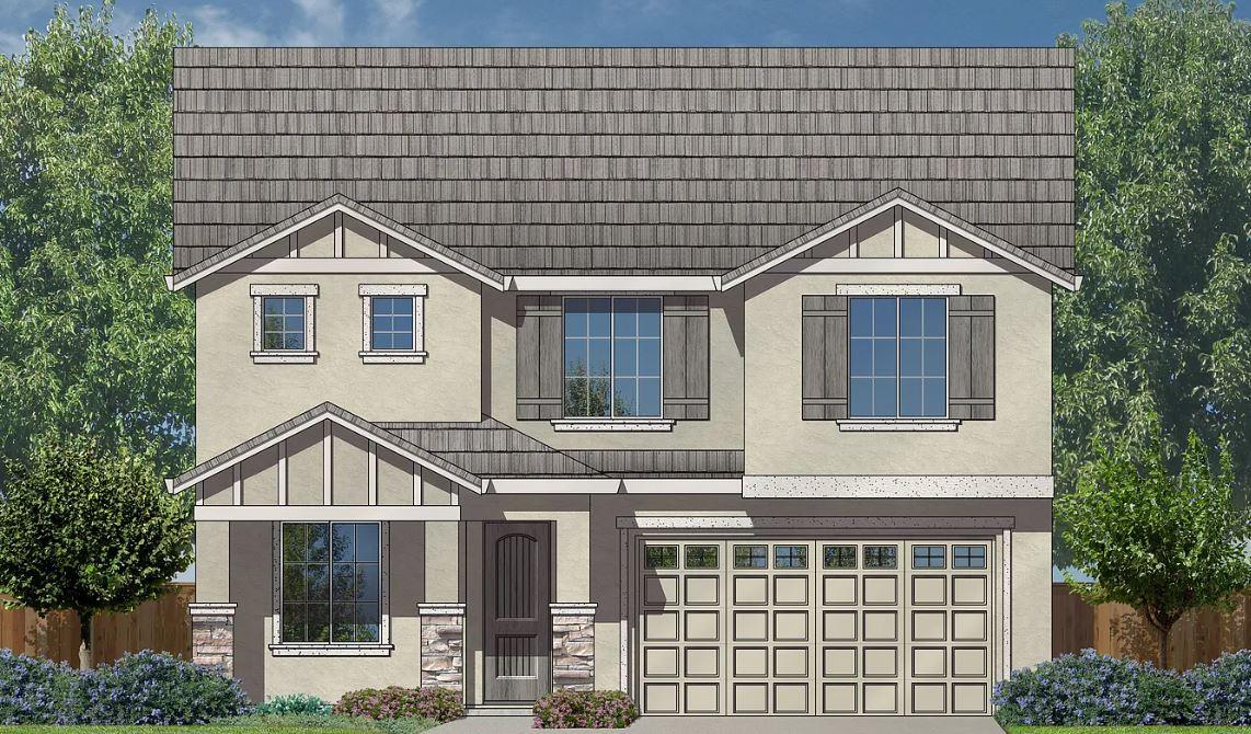 3675 Ramhorn Ridge Court Rocklin, CA 95765 - Photo 1 of 1 a front view of a house with a yard and garage