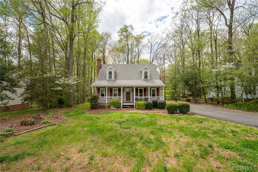7106 Deer Thicket Drive Midlothian, VA 23112 - Photo 27 of 34 a view of a house with a big yard and large trees