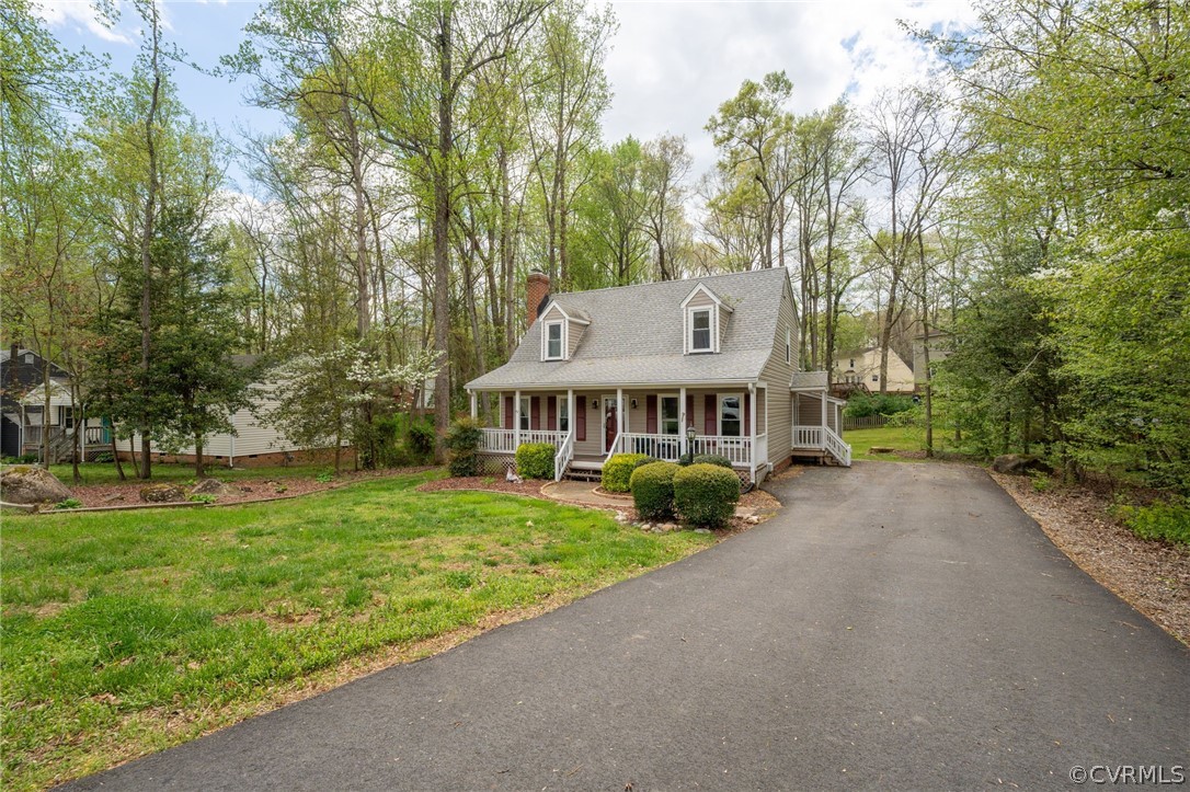 7106 Deer Thicket Drive Midlothian, VA 23112 - Photo 29 of 34 a view of a house with garden and trees