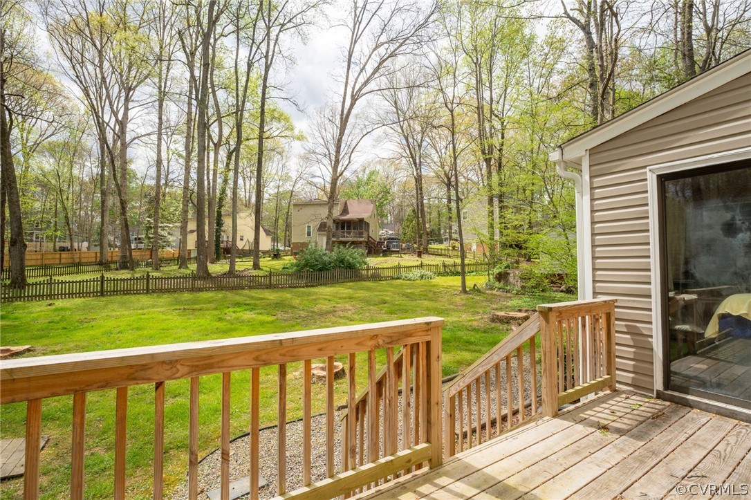 7106 Deer Thicket Drive Midlothian, VA 23112 - Photo 34 of 34 a balcony with trees