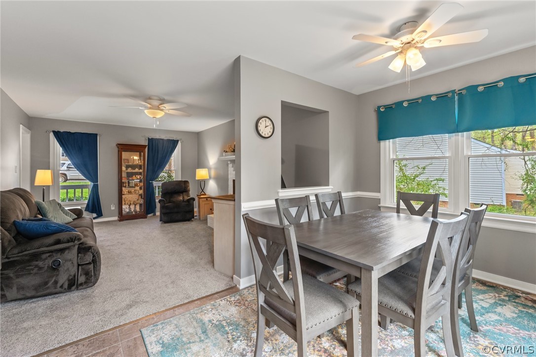 7106 Deer Thicket Drive Midlothian, VA 23112 - Photo 7 of 34 a view of a dining room with furniture